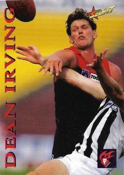 1995 Select AFL #325 Dean Irving Front
